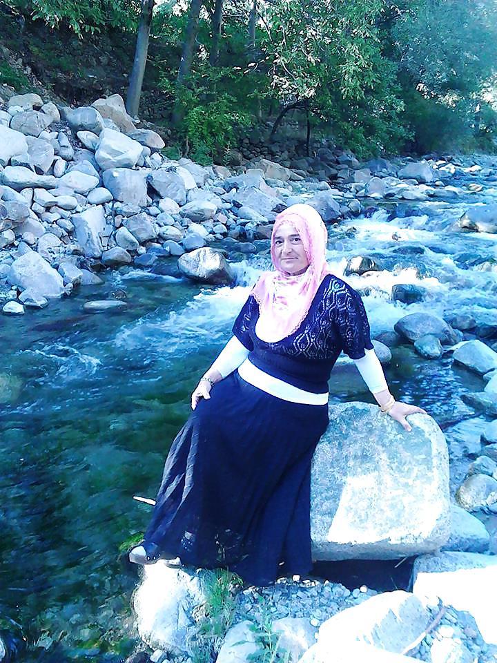 25P Turbanli hijab arab turkish afet olgun