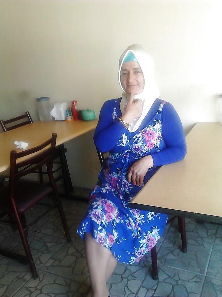25P Turbanli hijab arab turkish afet olgun
