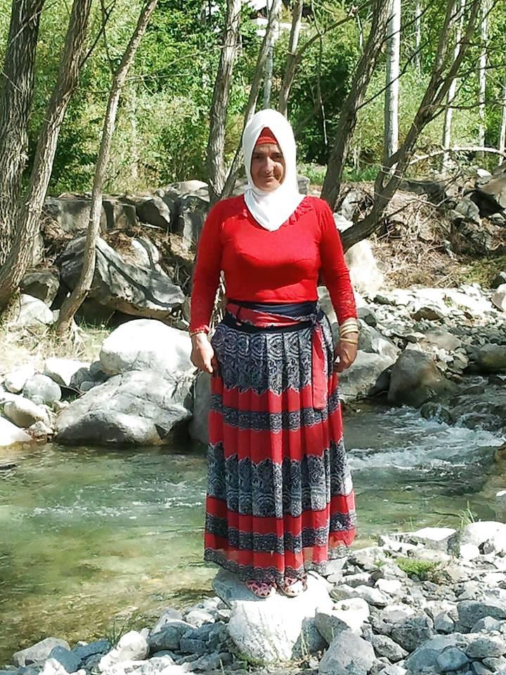 25P Turbanli hijab arab turkish afet olgun