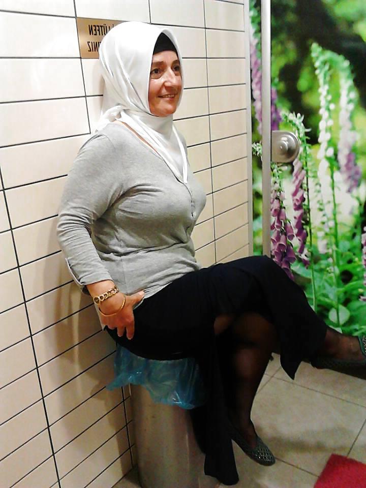 25P Turbanli hijab arab turkish afet olgun