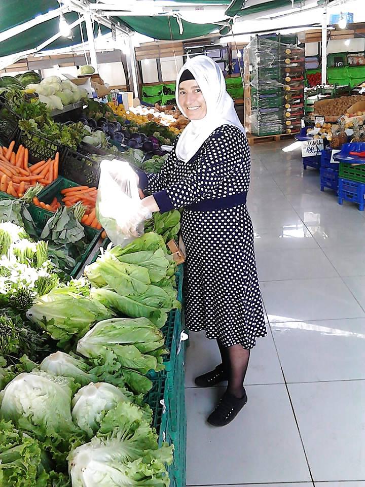 25P Turbanli hijab arab turkish afet olgun