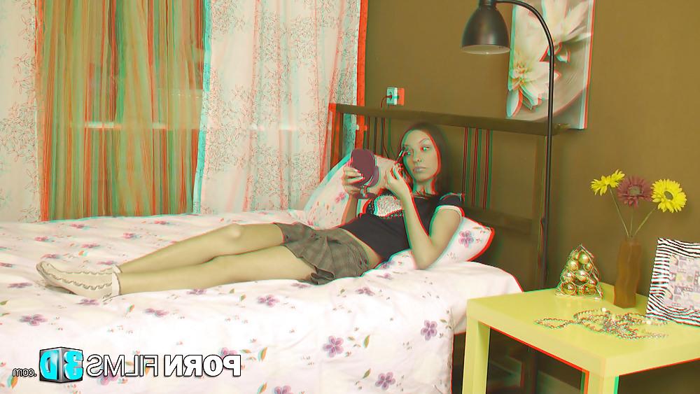 16P Porn Films 3D - Leggy babe banged right