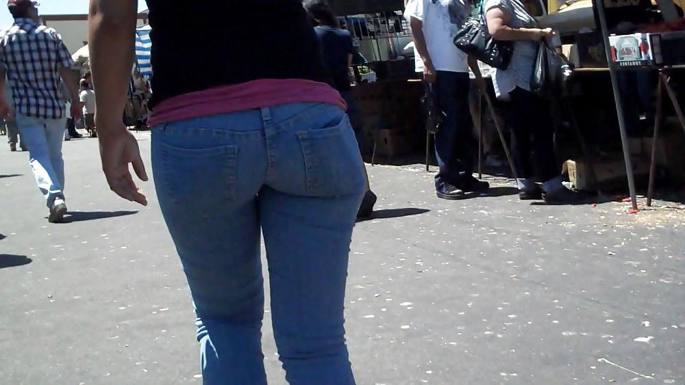 25P Real nice so fine sweet ass & bubble butt in jeans 