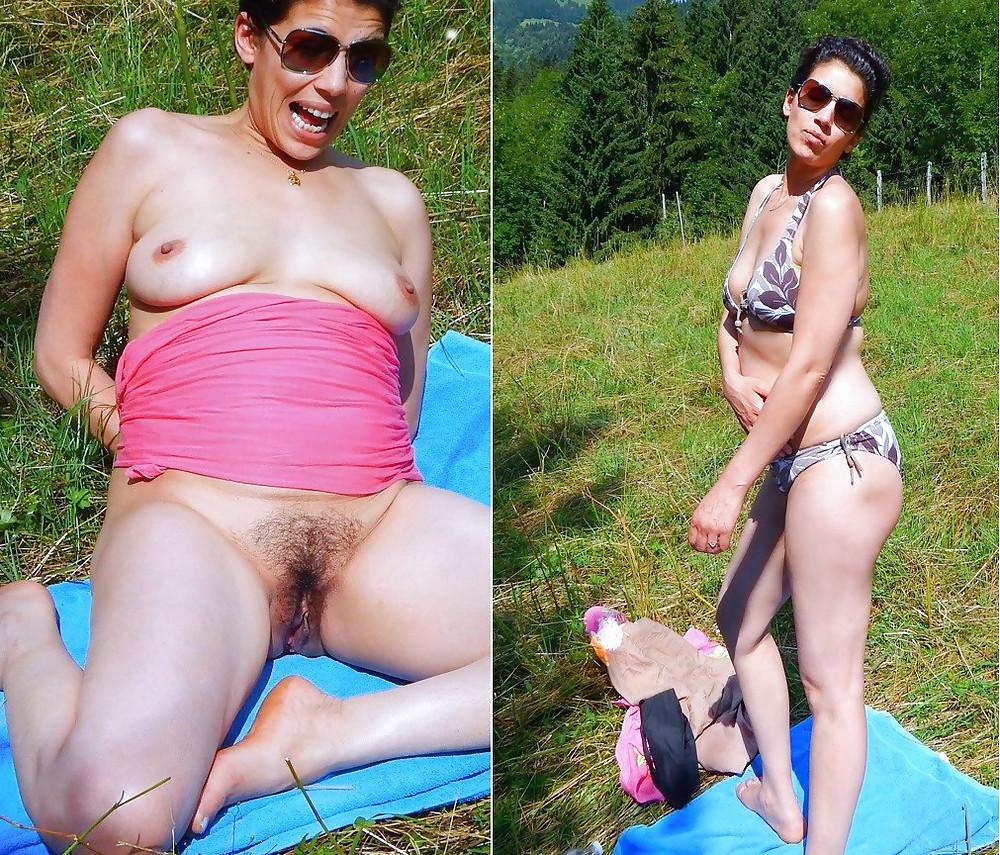 25P Dressed Undressed! Granny mature!