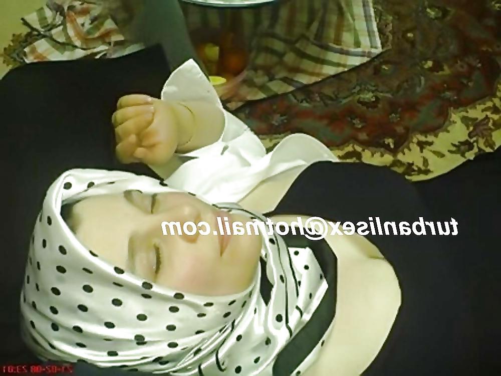 25P Turbanli arab turkish hijab muslim ozlem