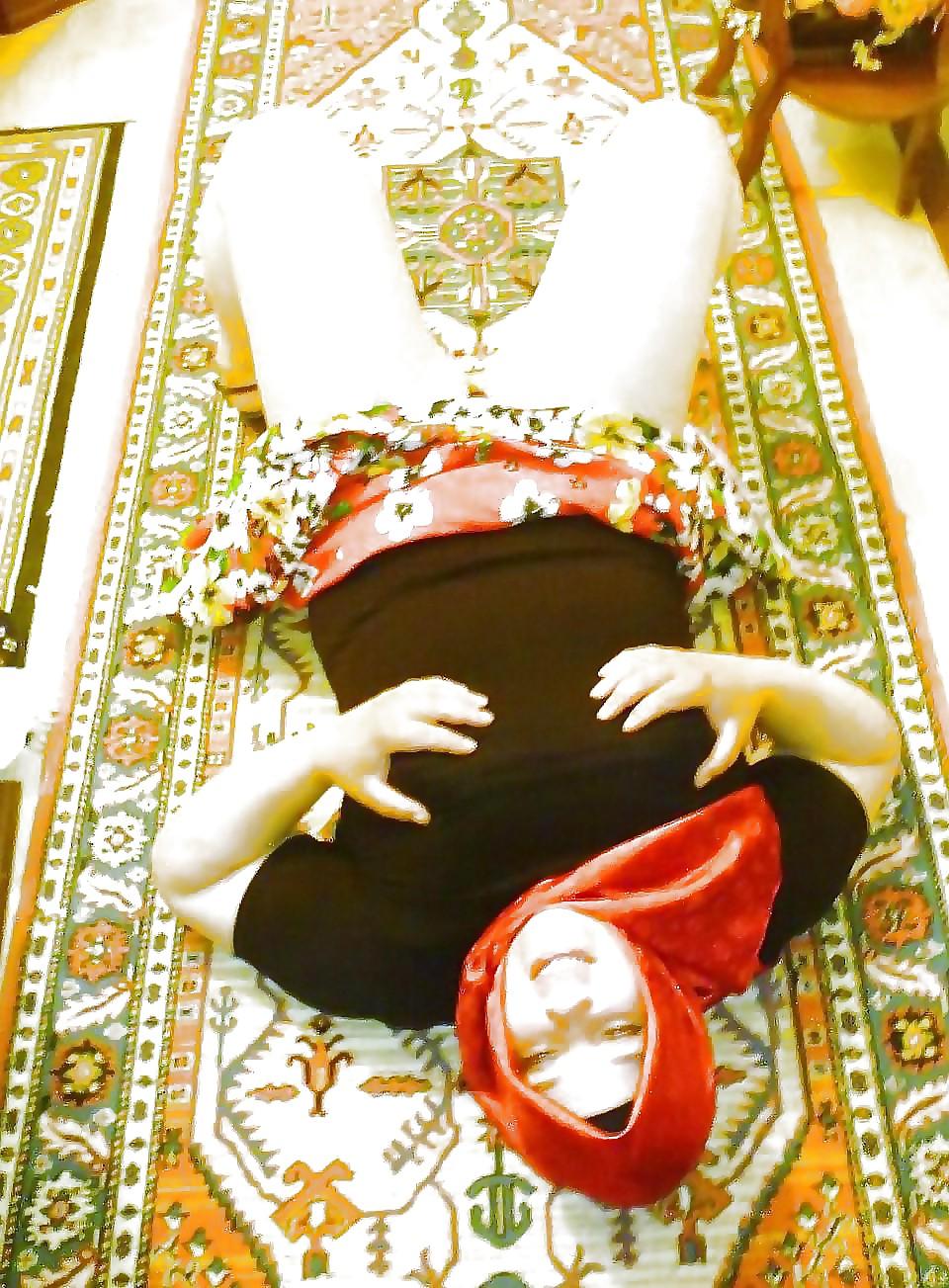 25P Turbanli arab turkish hijab muslim ozlem