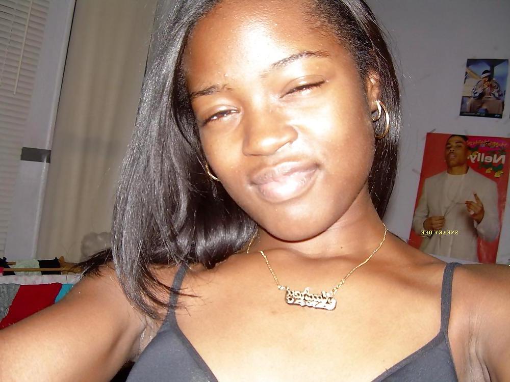 21P PRETTIEST BROWN EYED EBONY TEEN