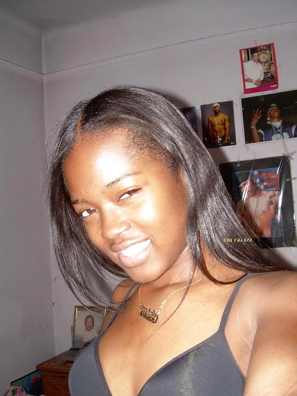 21P PRETTIEST BROWN EYED EBONY TEEN