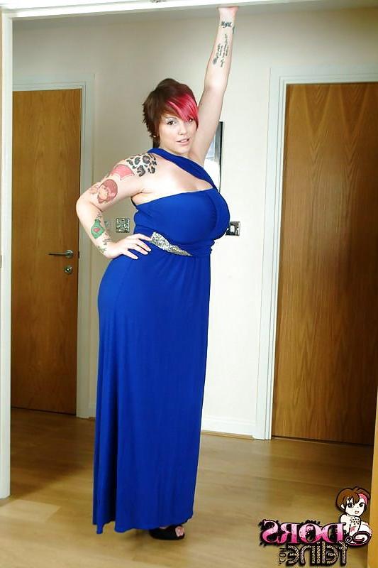 25P The hottest bbw-teen ever: doors feline