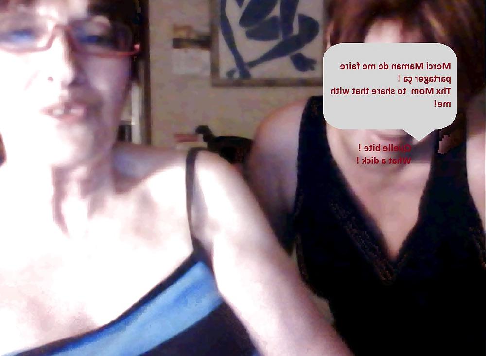 7P La Vieille Pute & sa Fille ! The old Whore & not her daughter !