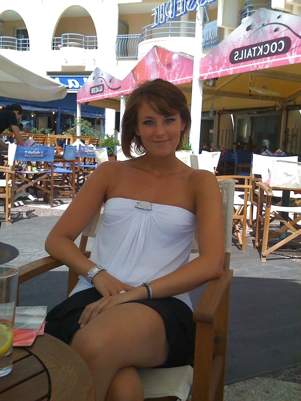 15P Beautiful lady on vacations