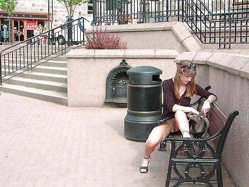 25P Upskirts and NO Panties