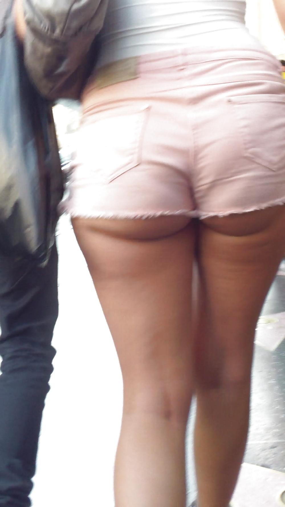 23P Sexy Daisy Duke big ass & butt cheeks 