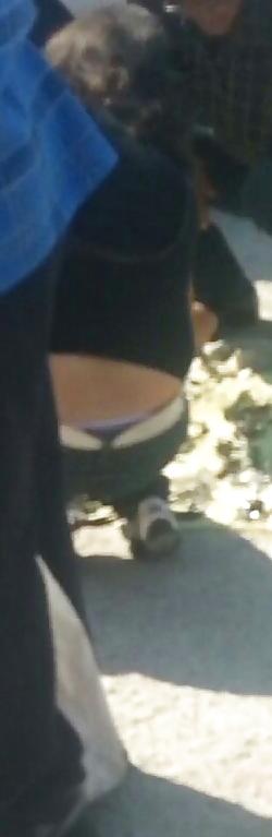 15P Upskirt panties romanian