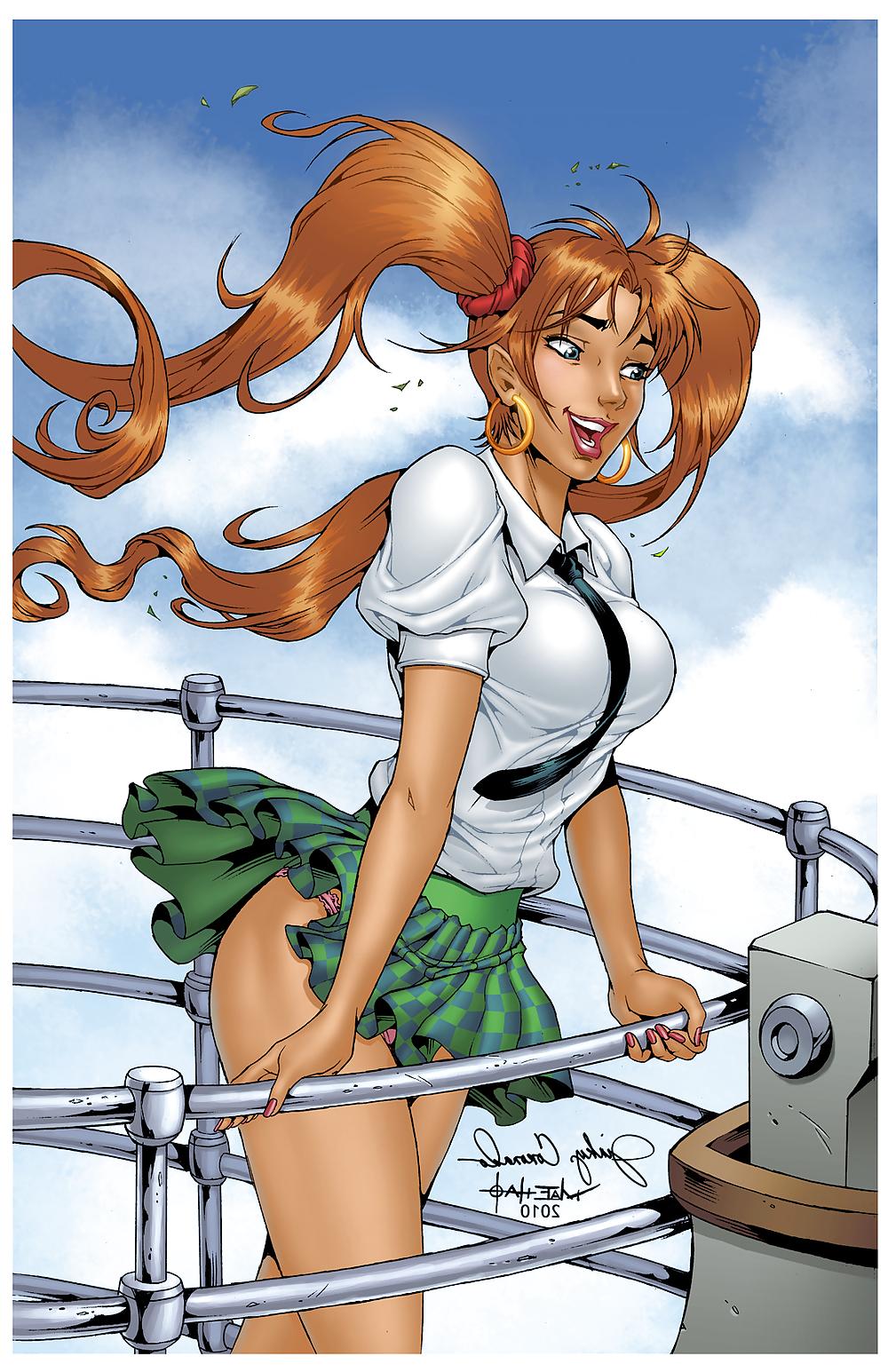 25P CARTOONS: GIRLS,GIRLS,GIRLS! 6