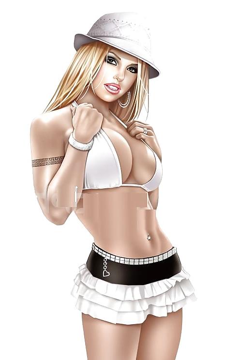 25P CARTOONS: GIRLS,GIRLS,GIRLS! 6