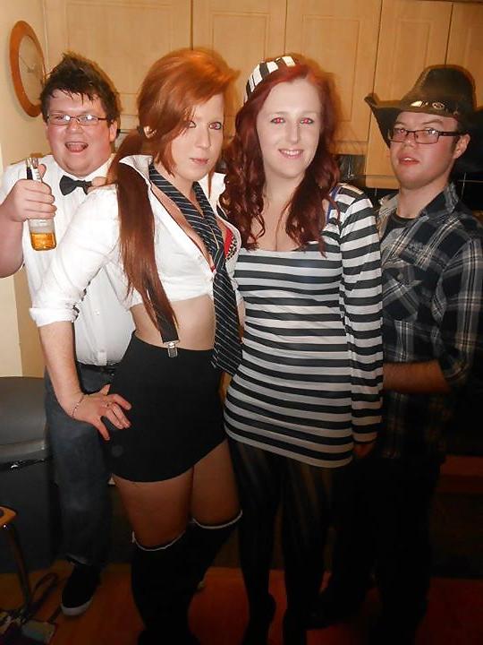 20P Black cock loving ginger