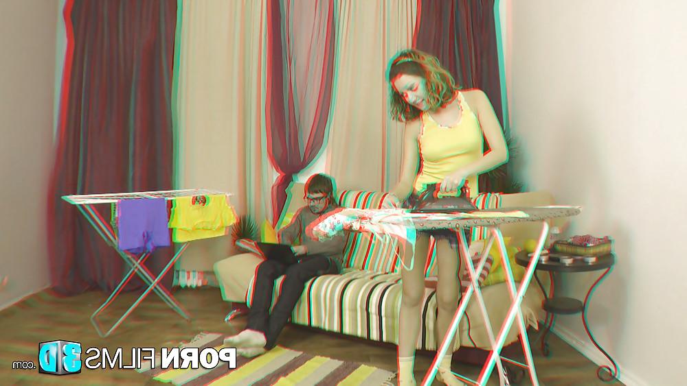 16P Porn Films 3D - Babe was banged well