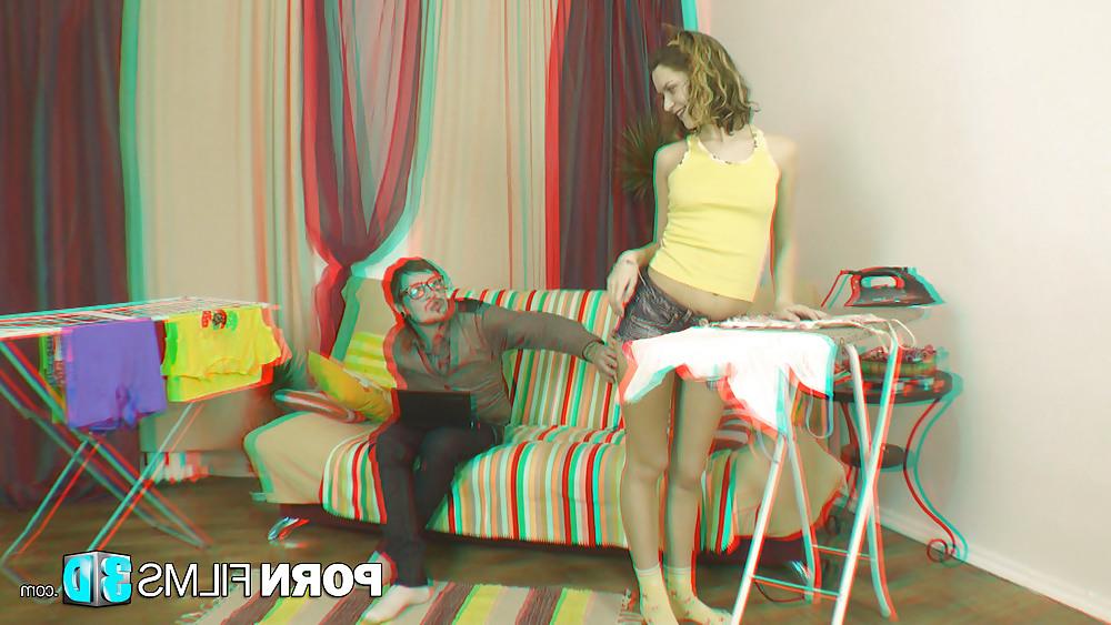 16P Porn Films 3D - Babe was banged well