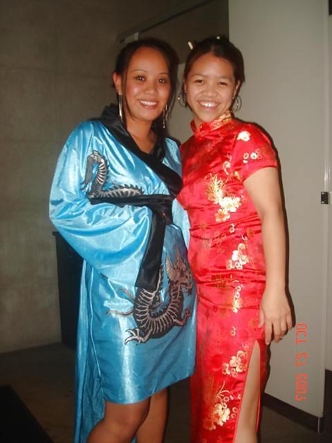 14P Single Asian girl in Cheongsam