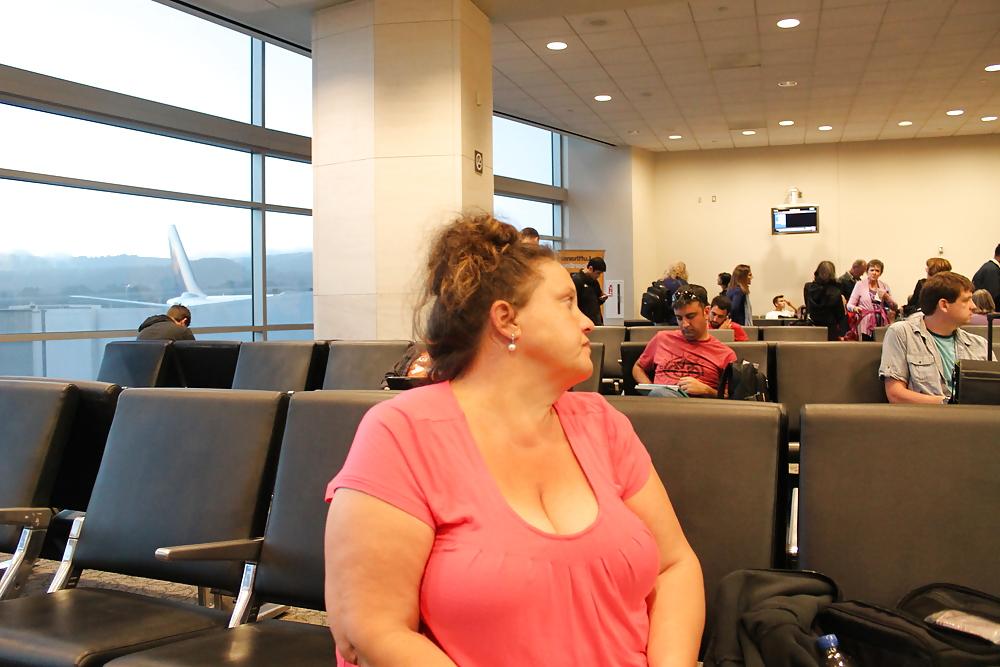 15P She is in Public, my fat german wife
