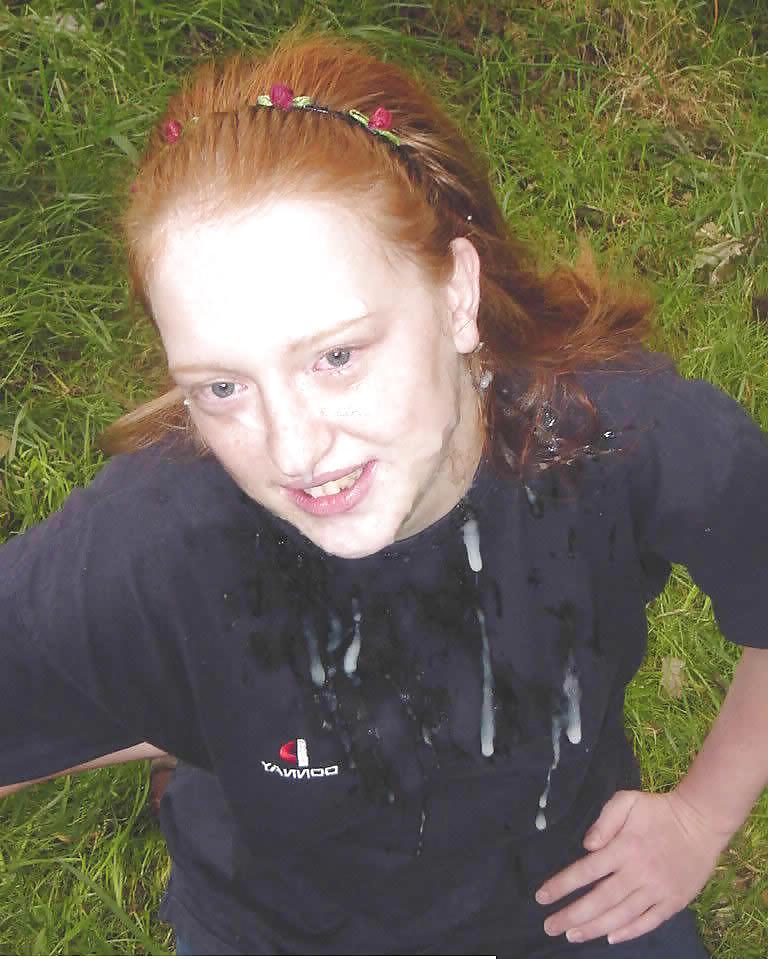 25P Cum on clothed girls