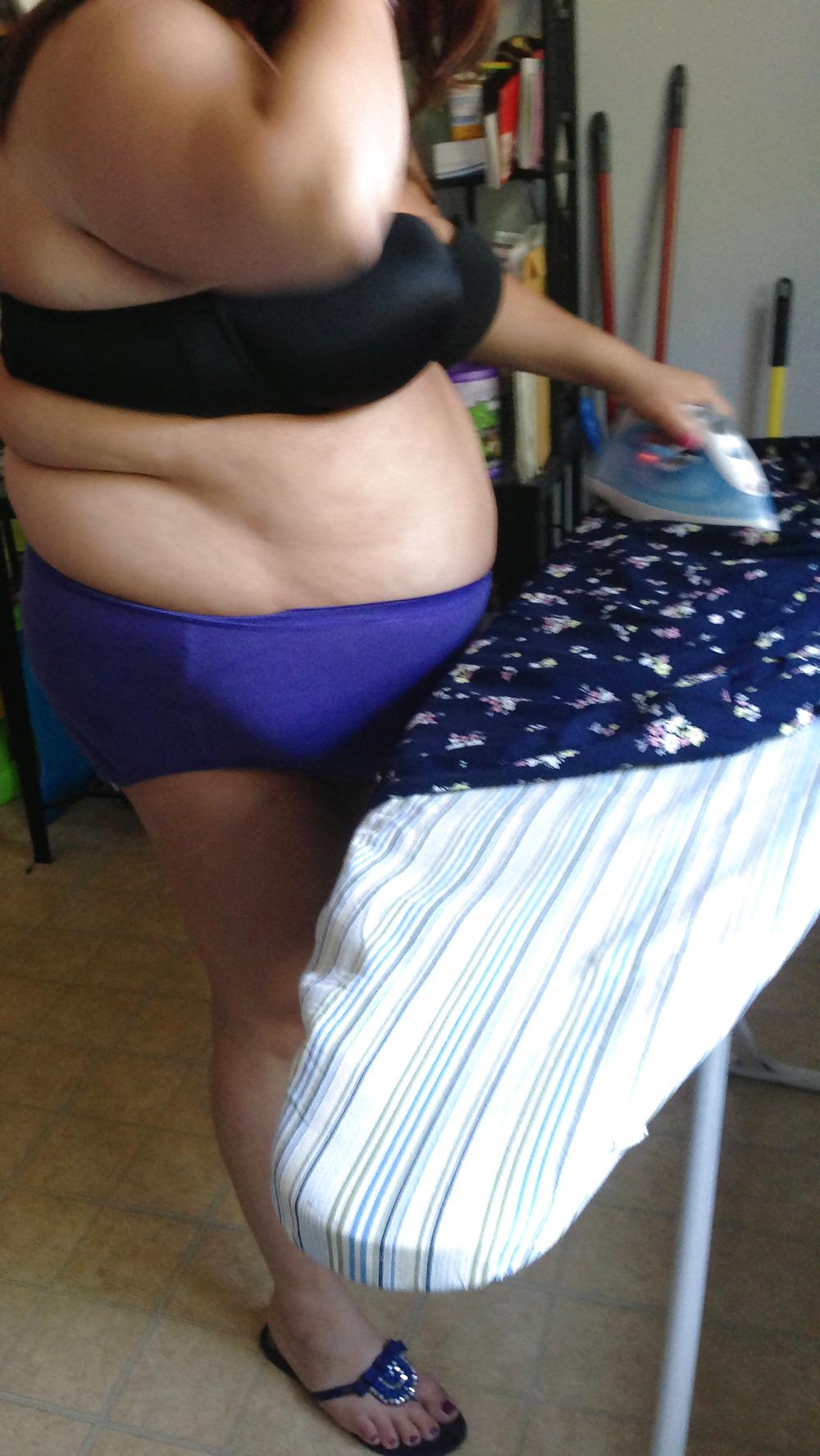 5P BBW Wife Houswork
