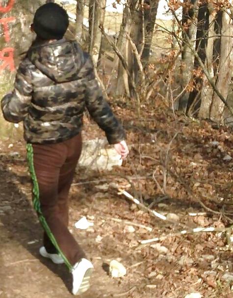 25P Spy sexy teens in parck romanian
