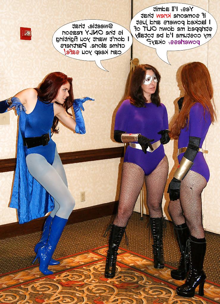 25P Amateur Superheroines 1