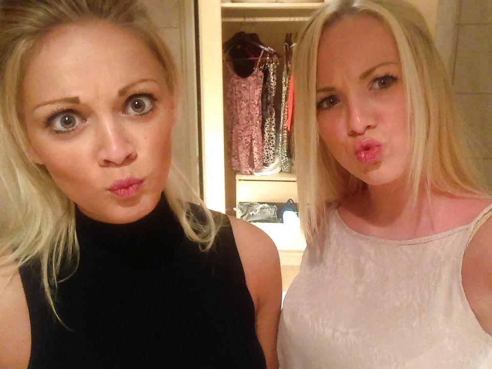 16P 2 hot blonde uk girls private Greek holidas pics