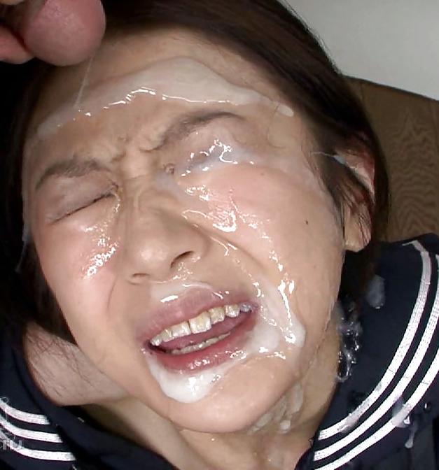 25P Uncensored Japanese Bukkake Facials