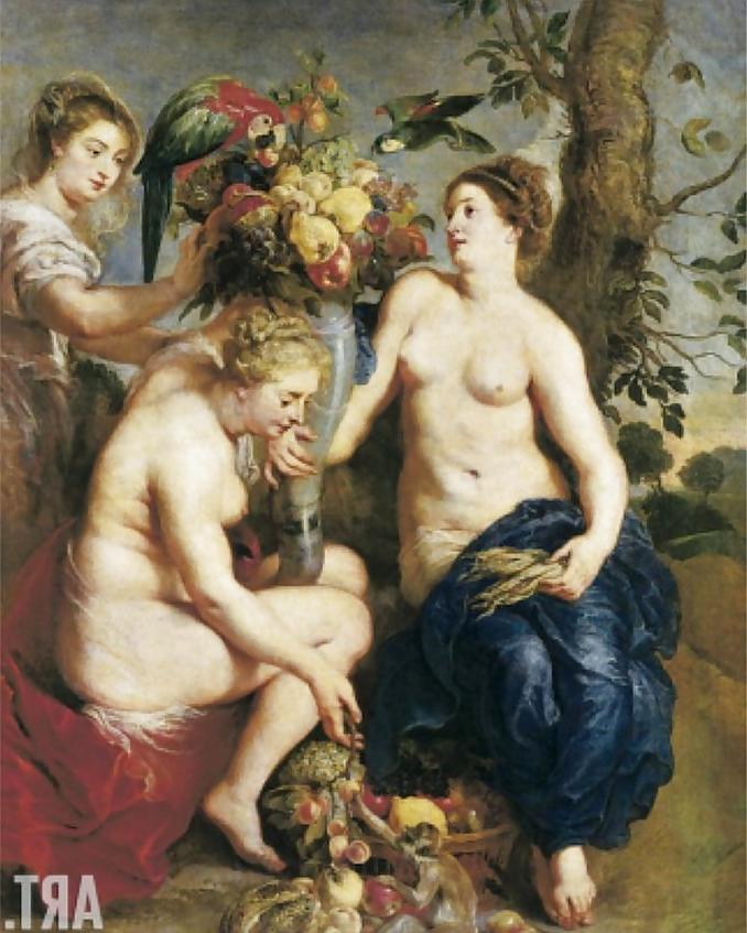 20P Peter Paul Rubens voluptuous Nudes