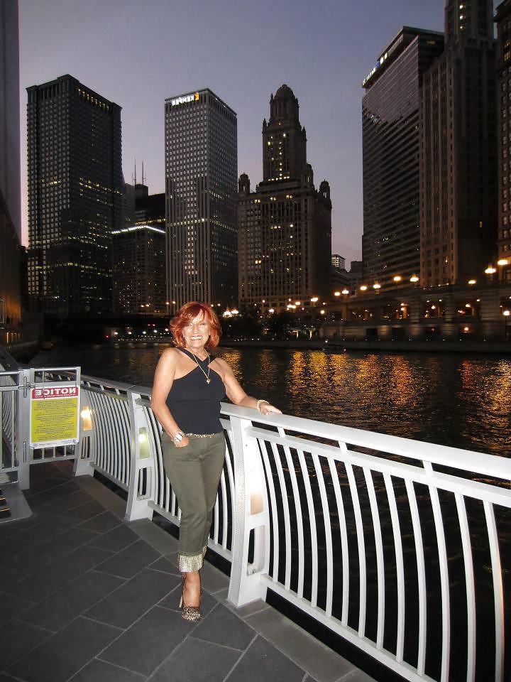 21P Sexy Redhead Mature Lady