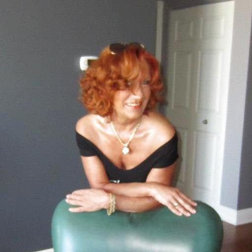 21P Sexy Redhead Mature Lady
