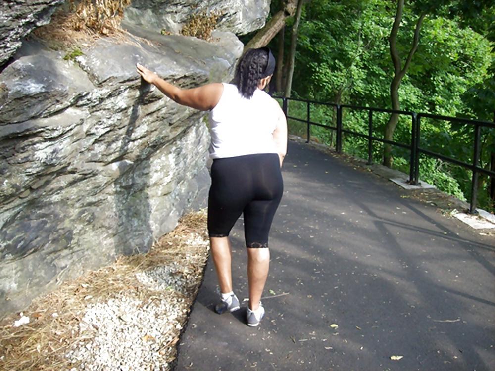 17P Black BBW Flashing in Public