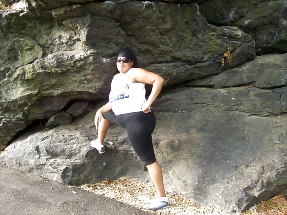 17P Black BBW Flashing in Public