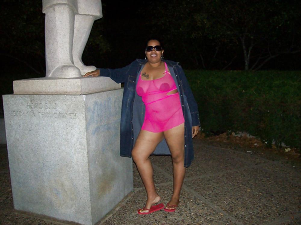 17P Black BBW Flashing in Public