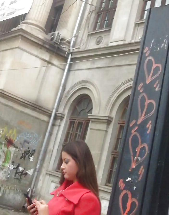 7P Spy sexy teens in red romanian