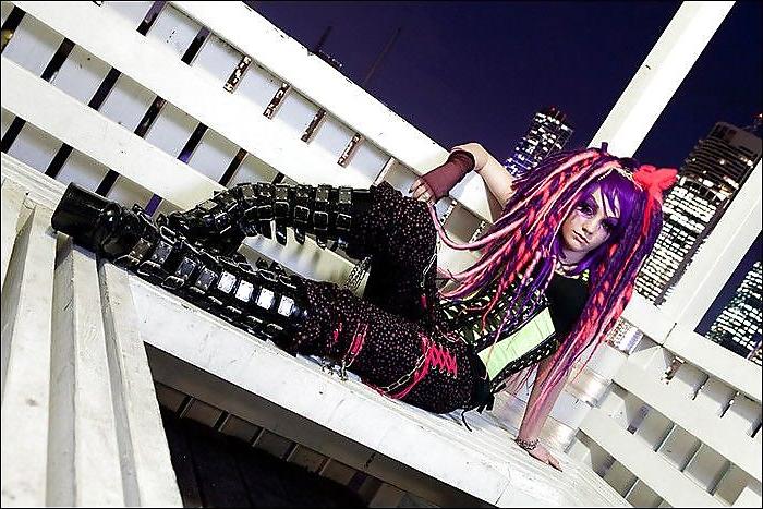 25P Cyber Goth Girls