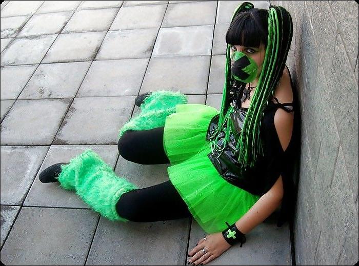 25P Cyber Goth Girls