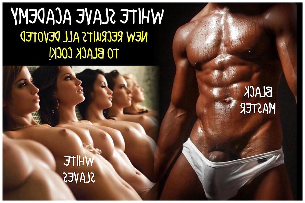 9P White Slaves to Black Cock Captions