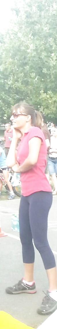 13P Spy sexy teens leegings romanian