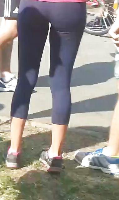 13P Spy sexy teens leegings romanian