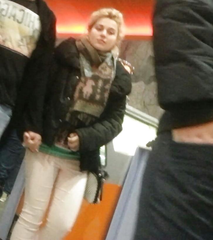 23P Spy sexy teens face mall romanian