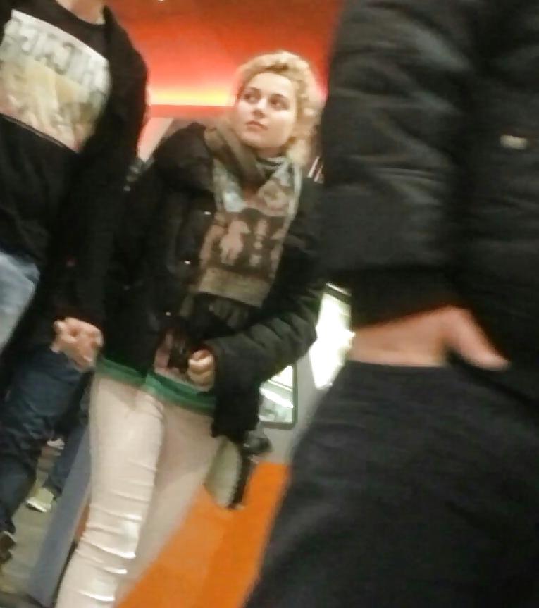 23P Spy sexy teens face mall romanian