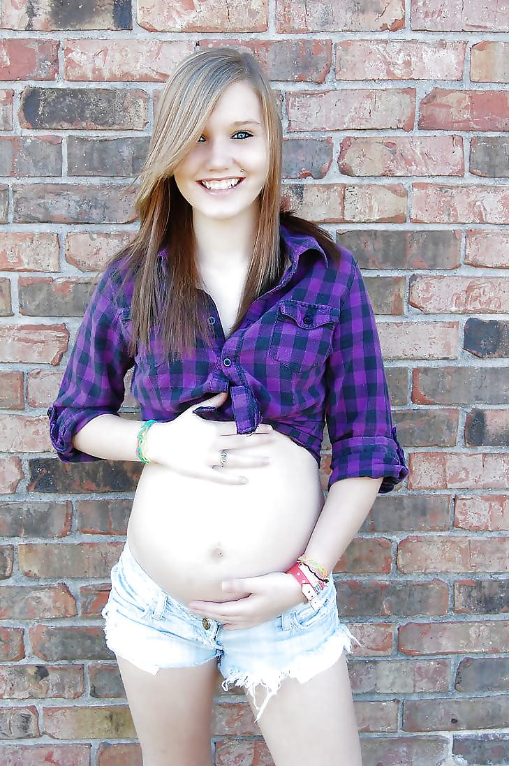 25P Pregnant teen = bitch open for all