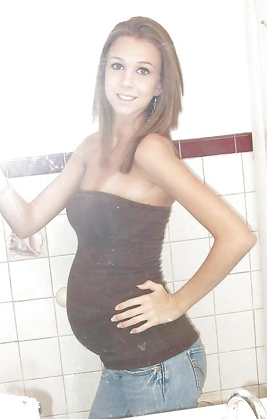 25P Pregnant teen = bitch open for all