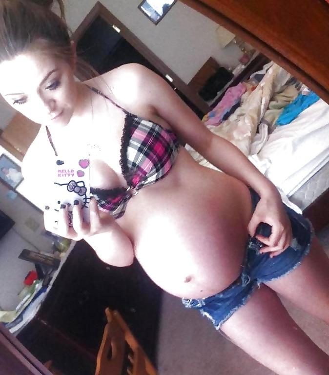 25P Pregnant teen = bitch open for all