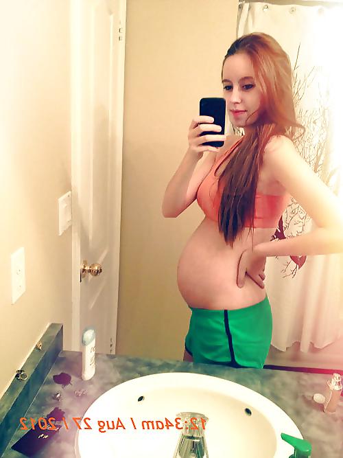 25P Pregnant teen = bitch open for all