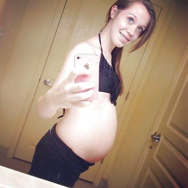 25P Pregnant teen = bitch open for all